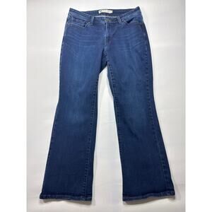 Levi's 529 Women's Curvy Bootcut Blue Jeans - Size 12S - 31x30 (31x29)